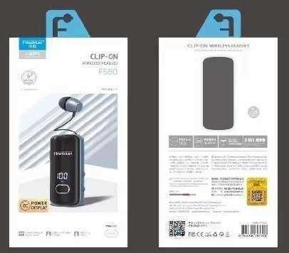 Ασύρματο ακουστικό Bluetooth - F580 - Fineblue - 700079 - Black