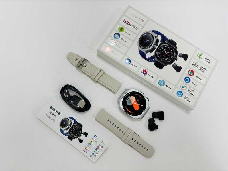 Σετ Smartwatch με ασύρματα ακουστικά Bluetooth - AIMB-Z19 - 065578 - Black ΕΙΔΗ ΤΕΧΝΟΛΟΓΙΑΣ>Gadgets>Smartwatches