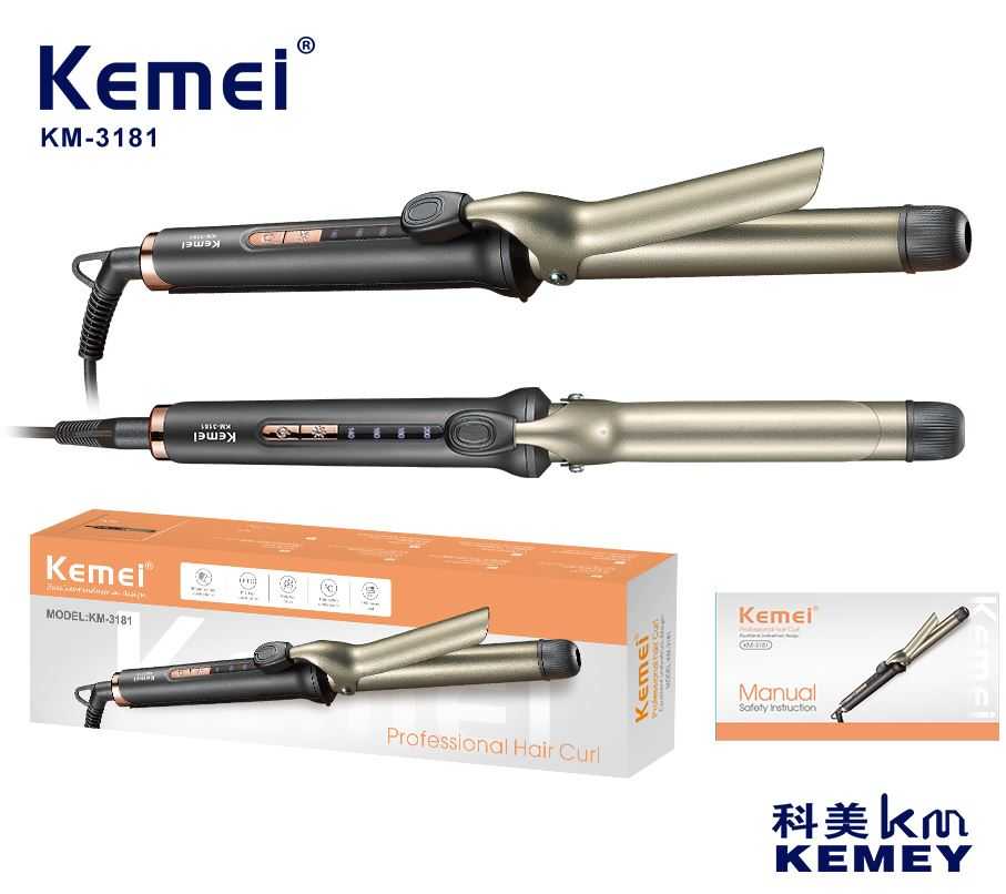 Ψαλίδι για μπούκλες - KM-3181 - Kemei