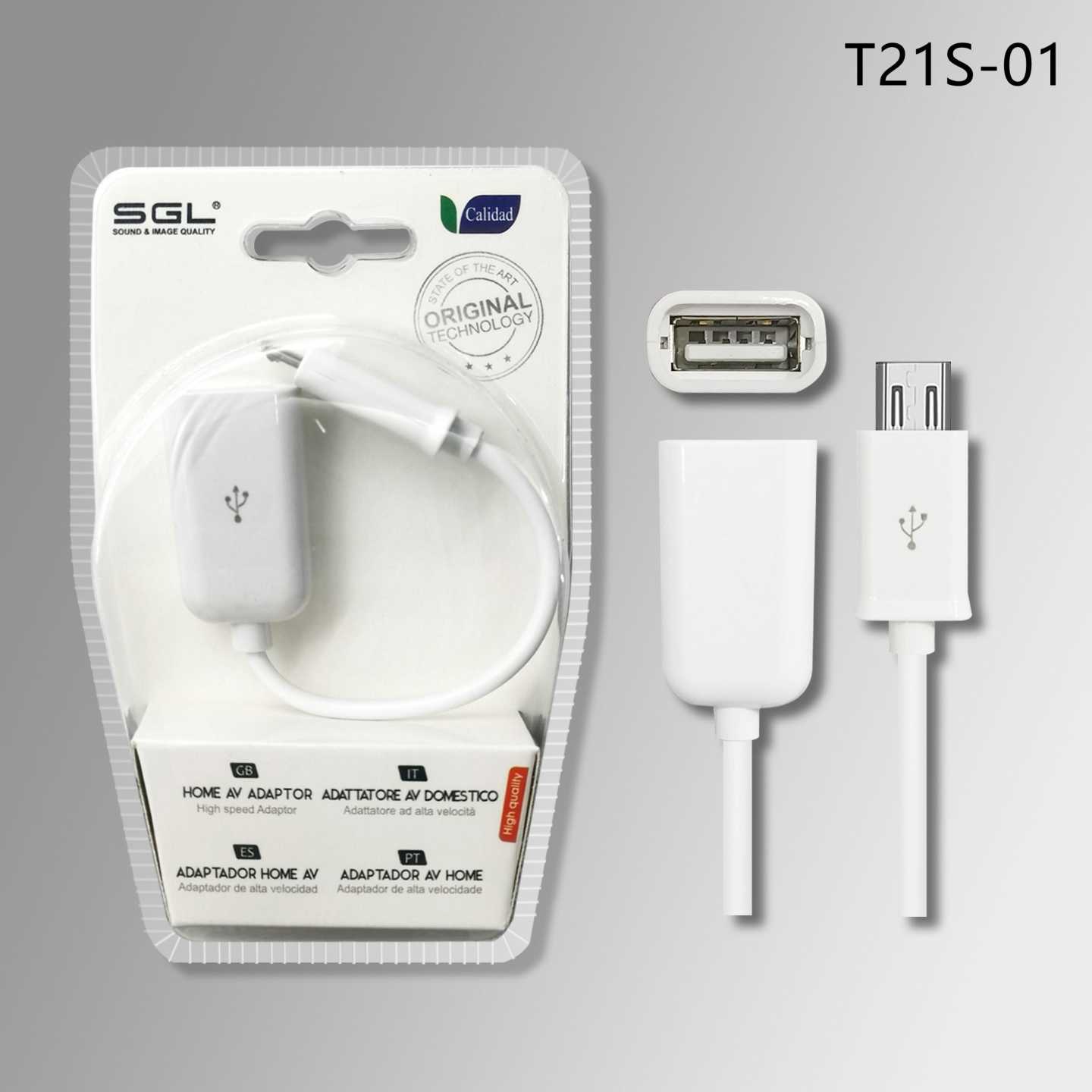 Αντάπτορας για Android - USB-A female/Micro USB - T21S-01 - 096032