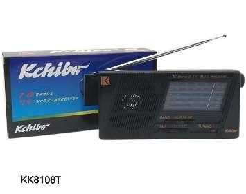 Φορητό ραδιόφωνο - KK8108T - 481089 - Black
