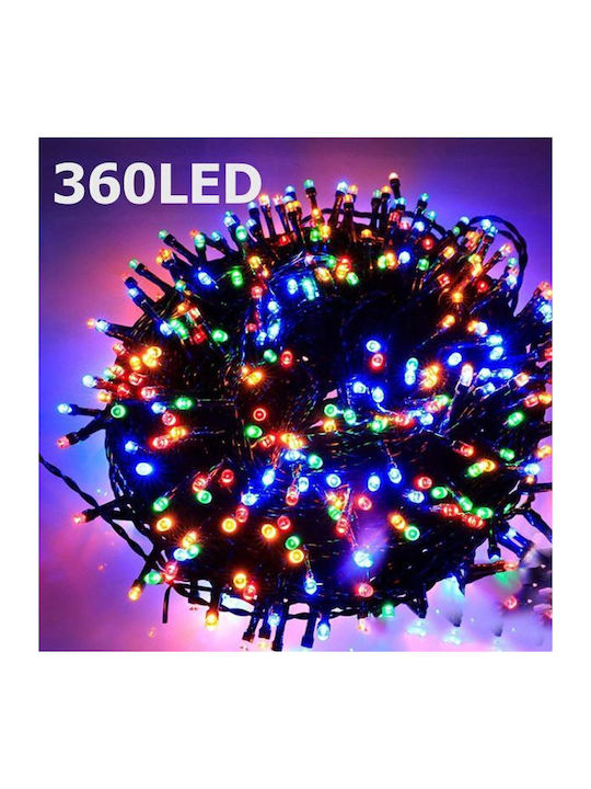 360 Λαμπάκια LED Πολύχρωμα σε Σειρά