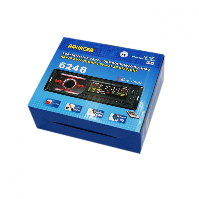 ΗΧΟΣΥΣΤΗΜΑ ΑΥΤΟΚΙΝΗΤΟΥ FM MP3 ΜΕ USB RLG-6248 AUTO/MOTO > ΗΧΟΣ & ΕΙΚΟΝΑ AUTO/MOTO > ΗΧΟΣΥΣΤΗΜΑΤΑ