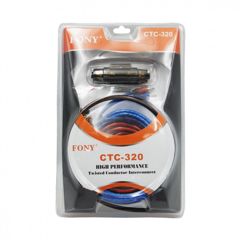 ΚΑΛΩΔΙΑ ΕΝΙΣΧΥΤΗ ΑΥΤΟΚΙΝΗΤΟΥ FONY CTC-320 AUTO/MOTO > ΗΧΟΣ & ΕΙΚΟΝΑ AUTO/MOTO