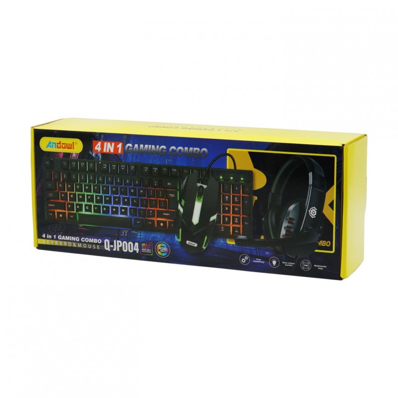 ΣΕΤ ΓΙΑ GAMING LED RGB ANDOWL Q-JP004 ΚΕΝΤΡΙΚΟ > ΕΙΔΗ ΥΠΟΛΟΓΙΣΤΩΝ > ΠΕΡΙΦΕΡΕΙΑΚΑ