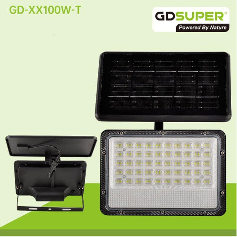 GDSUPER ΗΛΙΑΚΟΣ ΠΡΟΒΟΛΕΑΣ 100W IP65 GD-XX100W-T