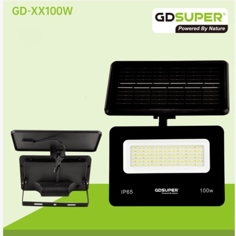GDSUPER ΗΛΙΑΚΟΣ ΠΡΟΒΟΛΕΑΣ 100W IP65 GD-XX100W
