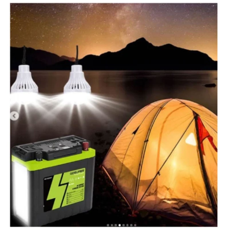 GDSUPER ΦΟΡΗΤΟ ΣΥΣΤΗΜΑ ΑΠΟΘΗΚΕΥΣΗΣ ΕΝΕΡΓΕΙΑΣ 150W ΜΕ AC/USB ΕΞΟΔΟ GD-1220AC