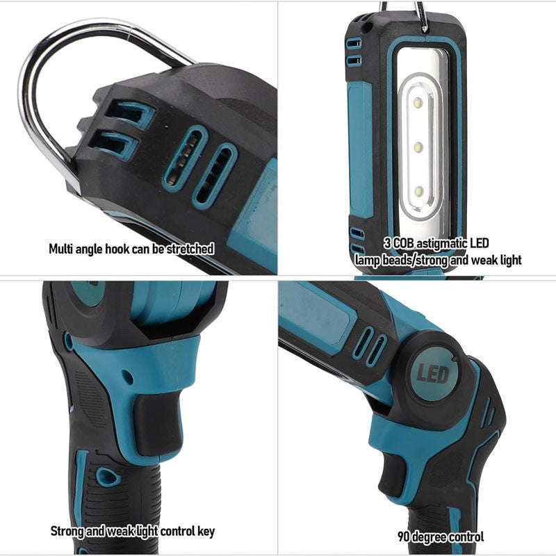 GENAI ΑΣΥΡΜΑΤΟ LED ΦΩΤΙΣΤΙΚΟ ΕΡΓΑΣΙΑΣ 24V HL-06373 HOBBY > ΚΑΜΠΙΝΓΚ > ΛΑΜΠΕΣ ΚΑΙ ΦΑΚΟΙ