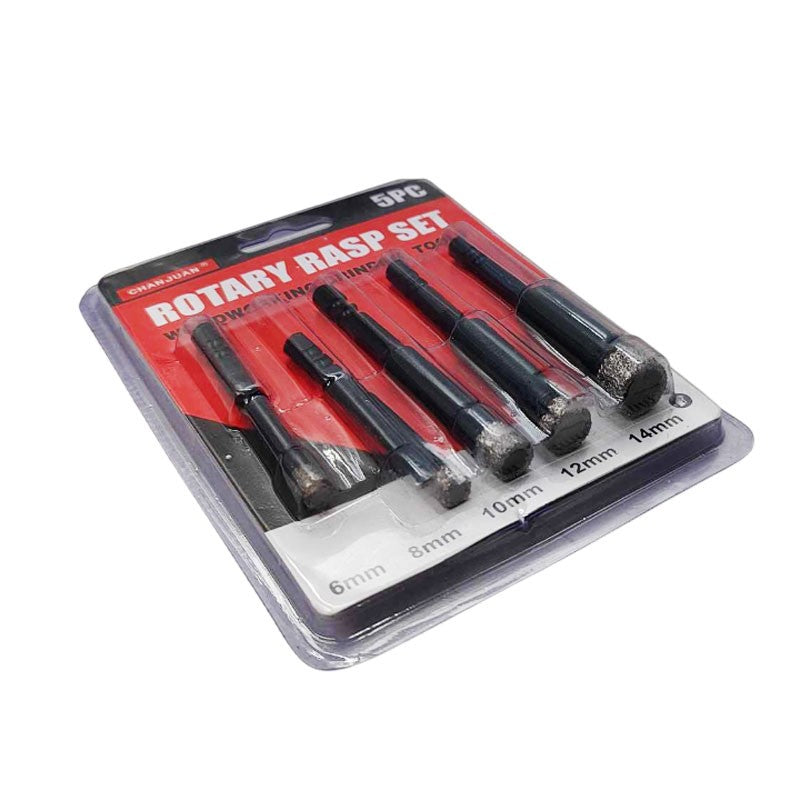 GHANJUAN ΣΕΤ ΤΡΥΠΑΝΙΟΥ ΜΕΤΡΙΚΟΥ ΔΙΑΜΑΝΤΙΟΥ 6/8/10/12/14mm 5ΤΜΧ MX-04602 ΕΡΓΑΛΕΙΑ > ΔΙΑΦΟΡΑ > ΜΥΤΕΣ ΤΡΥΠΑΝΙΩΝ
