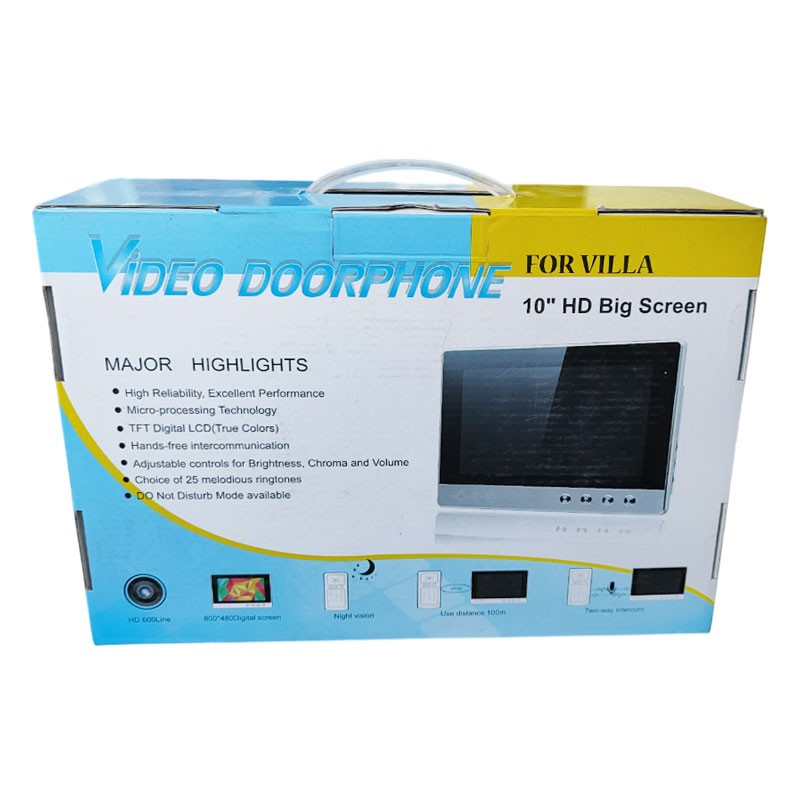 ΣΥΣΤΗΜΑ ΘΥΡΟΤΗΛΕΦΩΝΟΥ HD 10" TY-0002 ΚΕΝΤΡΙΚΟ > ΑΣΦΑΛΕΙΑ > ΣΥΝΑΓΕΡΜΟΣ