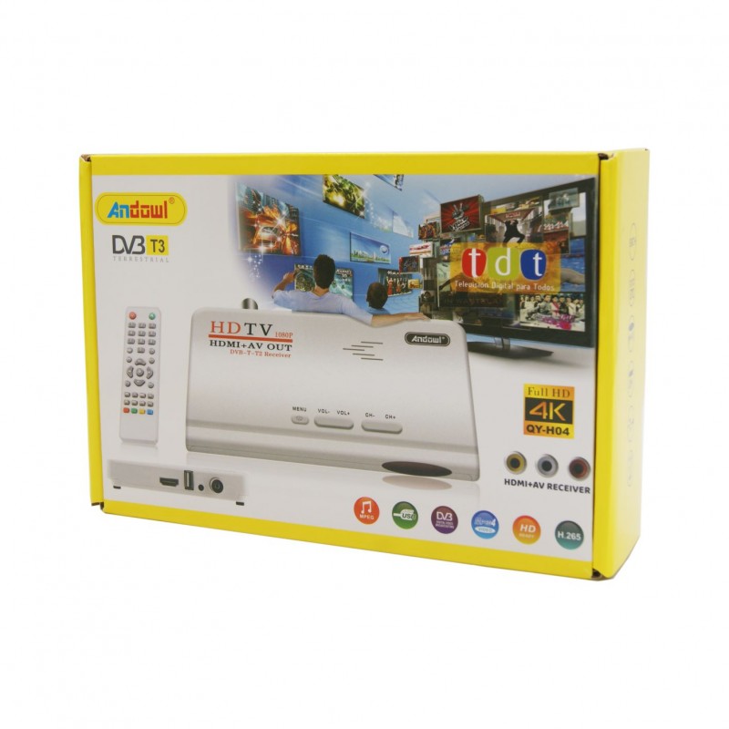 HDMI ΚΑΙ AV RECEIVER Full HD 4K  ANDOWL QY-H04 ΚΕΝΤΡΙΚΟ > ΓΙΑ ΤΟ ΣΠΙΤΙ