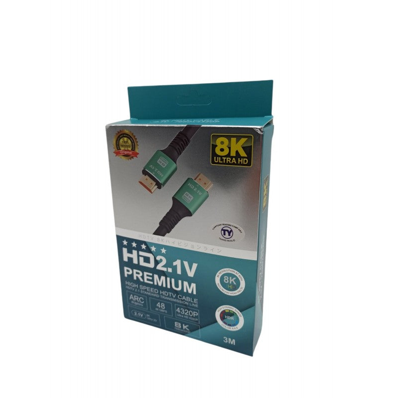 ΚΑΛΩΔΙΟ HDMI ΣΕ HDMI 8K ULTRA HD 3m TY-67171 ΚΕΝΤΡΙΚΟ > ΕΙΔΗ ΥΠΟΛΟΓΙΣΤΩΝ > ΠΕΡΙΦΕΡΕΙΑΚΑ