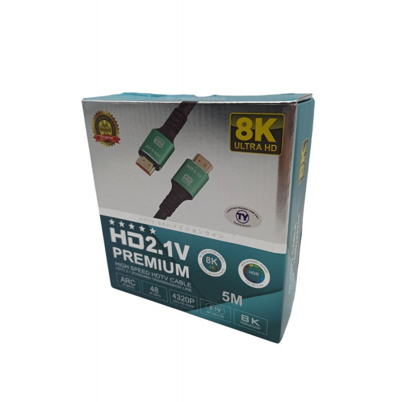 ΚΑΛΩΔΙΟ HDMI ΣΕ HDMI 8K ULTRA HD 5m TY-67173 ΚΕΝΤΡΙΚΟ > ΕΙΔΗ ΥΠΟΛΟΓΙΣΤΩΝ > ΠΕΡΙΦΕΡΕΙΑΚΑ