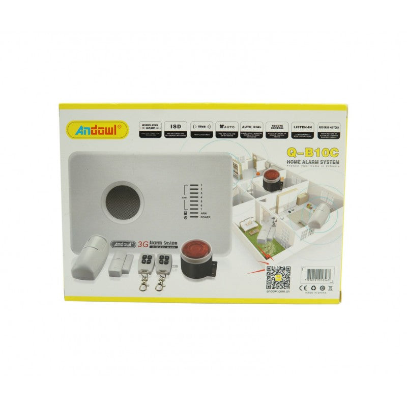 ΕΞΥΠΝΟ ΣΥΣΤΗΜΑ ΑΣΦΑΛΕΙΑΣ HOME ALARM Q-B10C ΚΕΝΤΡΙΚΟ > ΑΣΦΑΛΕΙΑ > ΣΥΝΑΓΕΡΜΟΣ