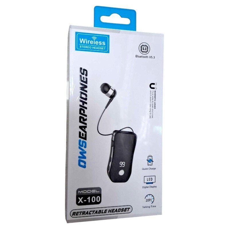 IN-EAR HANDSFREE BLUETOOTH ΑΚΟΥΣΤΙΚΟ ΠΕΤΟΥ WY-X-100 ΚΕΝΤΡΙΚΟ > ΤΗΛΕΦΩΝΑ ΚΑΙ ΑΞΕΣΟΥΑΡ > ΑΚΟΥΣΤΙΚΑ ΚΙΝΗΤΩΝ