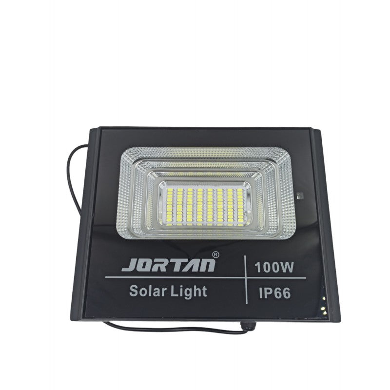 JORTAN ΗΛΙΑΚΟΣ ΠΡΟΒΟΛΕΑΣ 100W ΜΕ ΤΗΛΕΧΕΙΡΙΣΜΟ JT-BJ100W-TZ