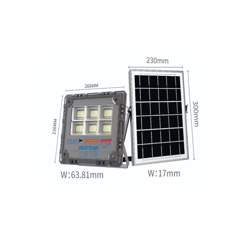 ΗΛΙΑΚΟΣ ΠΡΟΒΟΛΕΑΣ JORTAN 400W JT-18400-XM400W