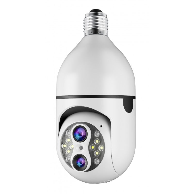 JORTAN ΚΑΜΕΡΑ WI-FI ΠΕΡΙΣΤΡΕΦΟΜΕΝΗ ΜΕ ΝΤΟΥΙ Ε27 JT-8177-2HP ΚΕΝΤΡΙΚΟ > ΑΣΦΑΛΕΙΑ > ΚΑΜΕΡΕΣ smart WiFi ΚΑΙ IP
