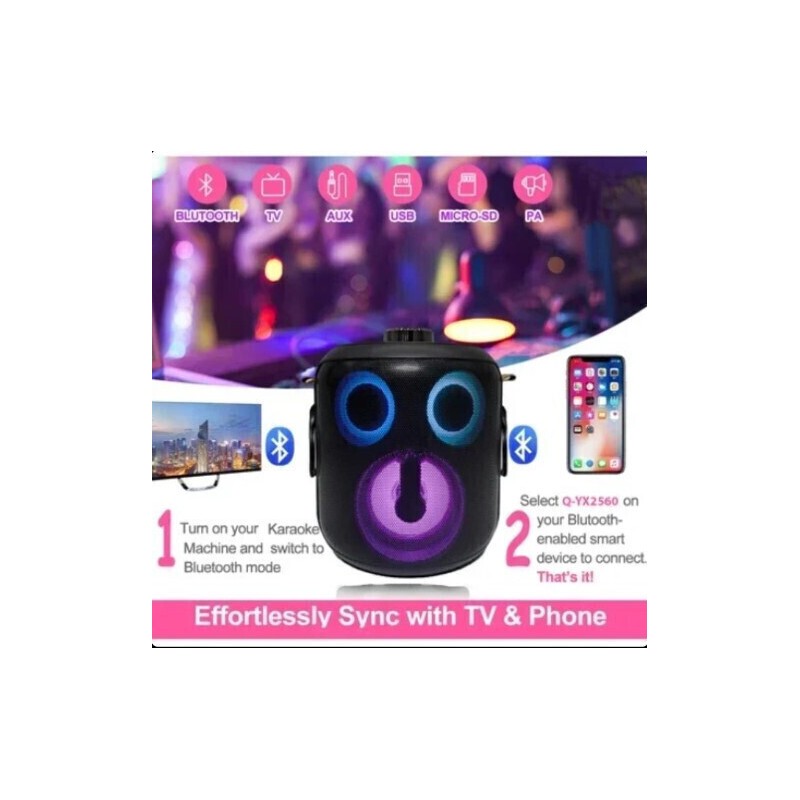 ΗΧΕΙΟ KARAOKE ΜΕ ΑΣΥΡΜΑΤΑ ΜΙΚΡΟΦΩΝΑ WS-930 ΚΕΝΤΡΙΚΟ > ΗΧΟΣ ΚΑΙ ΕΙΚΟΝΑ > ΗΧΟΣ