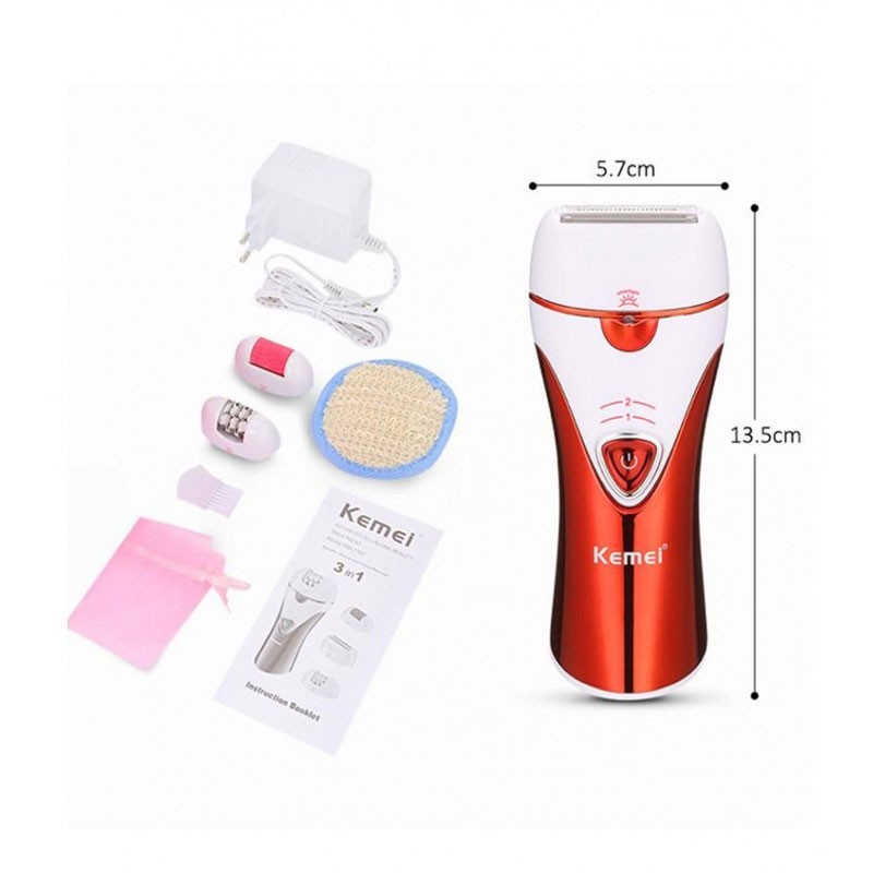 KEMEI ΣΕΤ ΑΠΟΤΡΙΧΩΣΗΣ EPILATOR ΓΙΑ ΤΟ ΣΩΜΑ KM-1107 ΠΕΡΙΠΟΙΗΣΗ > ΣΩΜΑΤΟΣ