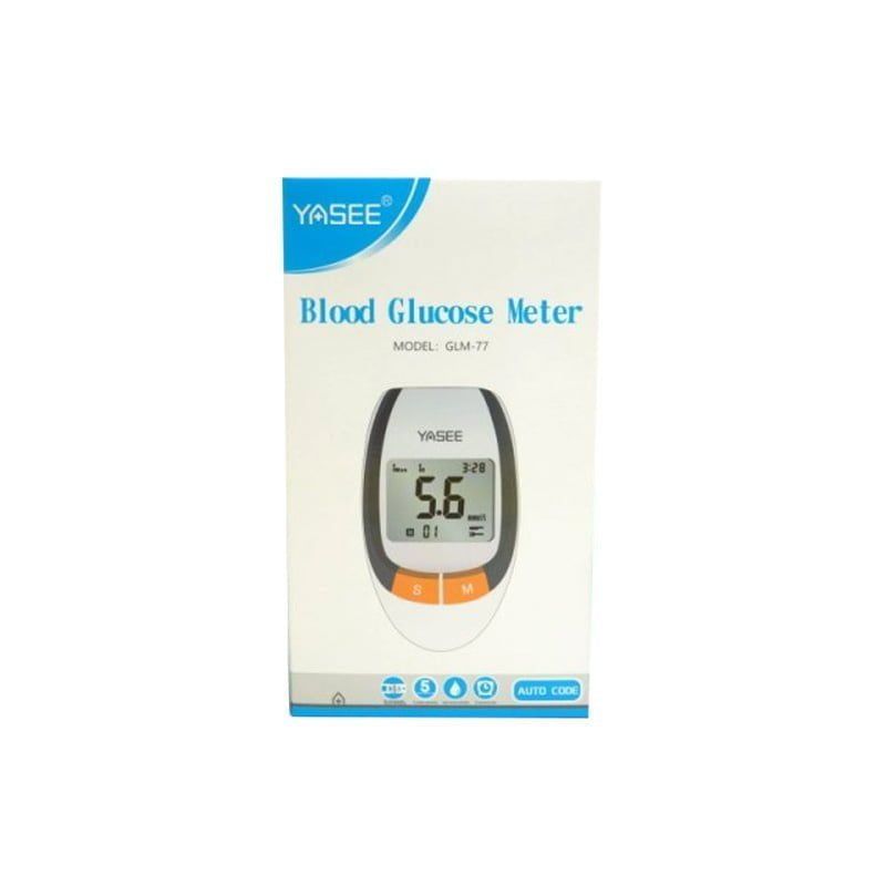 Yasee GLM-77 Μετρητής Σακχάρου και νυστέρι - Blood glucose meter with twist lancet