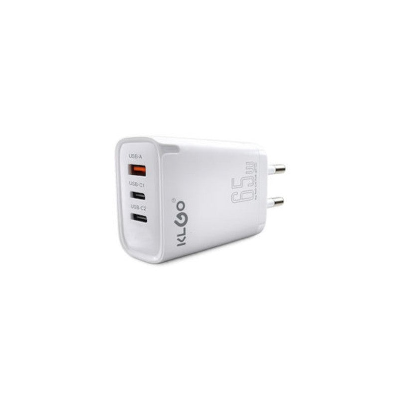 KLGO ΦΟΡΤΙΣΤΗΣ ΓΡΗΓΟΡΗΣ ΦΟΡΤΙΣΗΣ 65W 2 PD+QC3.0 PD-71 ΚΕΝΤΡΙΚΟ > ΤΗΛΕΦΩΝΑ ΚΑΙ ΑΞΕΣΟΥΑΡ > ΦΟΡΤΙΣΤΕΣ