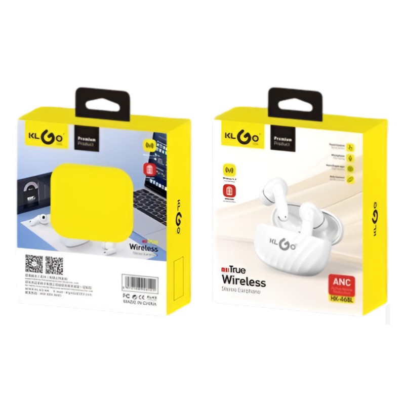 KLGO ΑΣΥΡΜΑΤΑ ΑΚΟΥΣΤΙΚΑ ANC BLUETOOTH ΜΕ ΘΗΚΗ ΦΟΡΤΙΣΗΣ HK-46BL ΚΕΝΤΡΙΚΟ > ΤΗΛΕΦΩΝΑ ΚΑΙ ΑΞΕΣΟΥΑΡ > ΑΚΟΥΣΤΙΚΑ ΚΙΝΗΤΩΝ