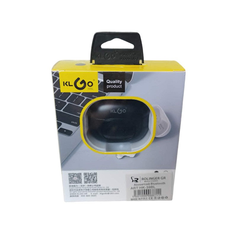 KLGO ΑΣΥΡΜΑΤΑ ΑΚΟΥΣΤΙΚΑ BLUETOOTH V6.0 HK-39BL ΚΕΝΤΡΙΚΟ > ΤΗΛΕΦΩΝΑ ΚΑΙ ΑΞΕΣΟΥΑΡ > ΑΚΟΥΣΤΙΚΑ ΚΙΝΗΤΩΝ