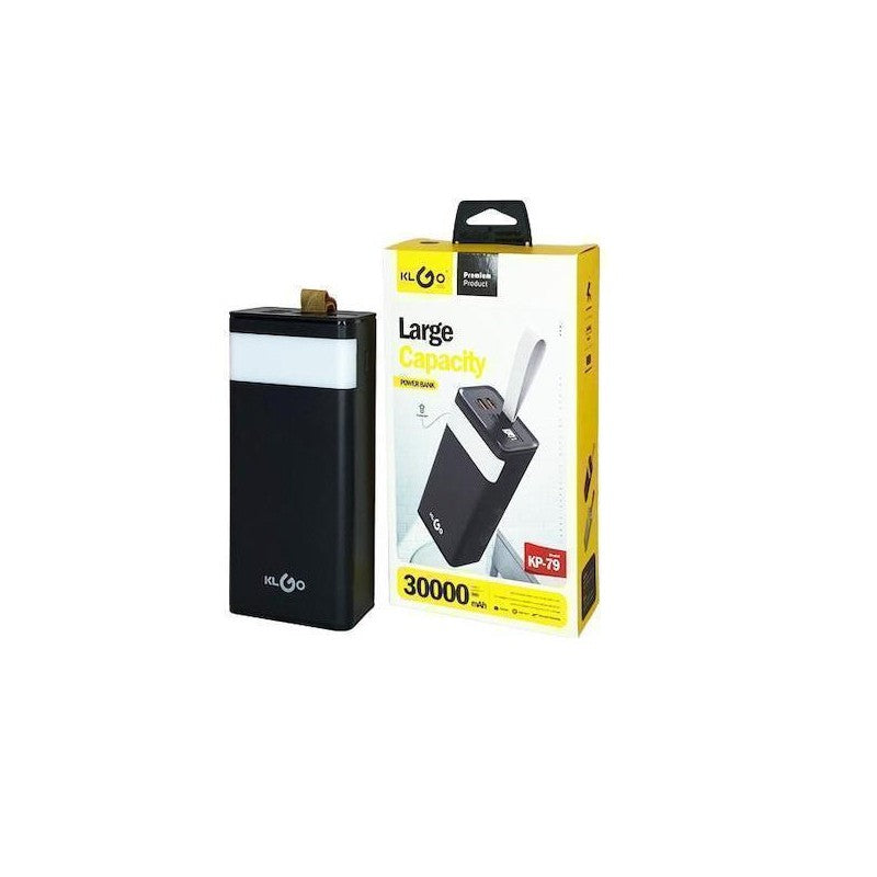 KLGO POWER BANK 30.000mAh ΜΕ 2 ΘΥΡΕΣ USB KP-79 ΚΕΝΤΡΙΚΟ > ΤΗΛΕΦΩΝΑ ΚΑΙ ΑΞΕΣΟΥΑΡ > POWER BANKS