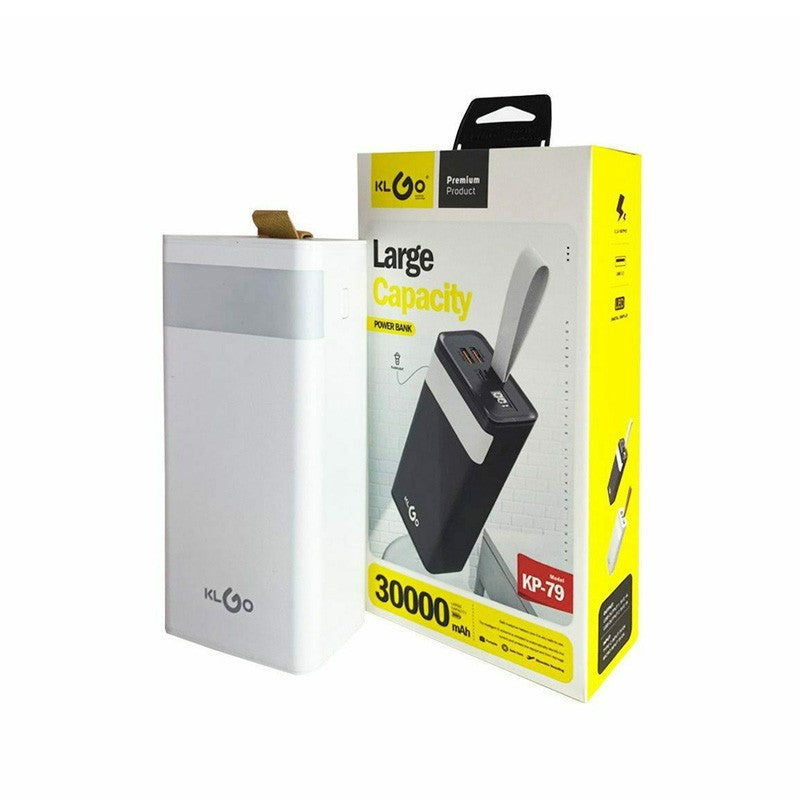 KLGO POWER BANK 30.000mAh ΜΕ 2 ΘΥΡΕΣ USB KP-79 ΚΕΝΤΡΙΚΟ > ΤΗΛΕΦΩΝΑ ΚΑΙ ΑΞΕΣΟΥΑΡ > POWER BANKS