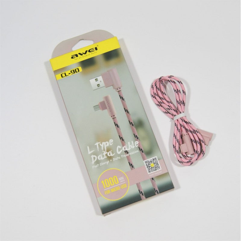 Micro USB ΚΑΛΩΔΙΟ 2.1A ΦΟΡΤΙΣΗΣ ΚΑΙ ΜΕΤΑΦΟΡΑΣ ΔΕΔΟΜΕΝΩΝ AWEI PH-CL-90 ΚΕΝΤΡΙΚΟ > ΤΗΛΕΦΩΝΑ ΚΑΙ ΑΞΕΣΟΥΑΡ > ΑΞΕΣΟΥΑΡ ΚΙΝΗΤΩΝ