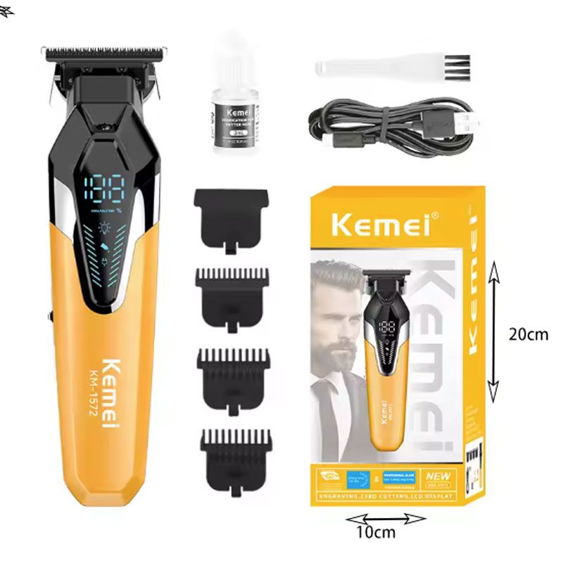 Kemei Κουρευτική μηχανή KM-1572 - Kemei Hair clipper KM-1572