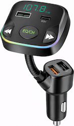 Poly FM Transmitter Αυτοκινήτου με Bluetooth / USB / MicroSD Κωδικός: PL-658