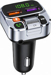 Fm Transmitter Αυτοκινήτου Bluetooth 2 Usb Pd 20w Φορτιστή & Mp3 Player 12-24v – Pl-114 Κωδικός: PL-114