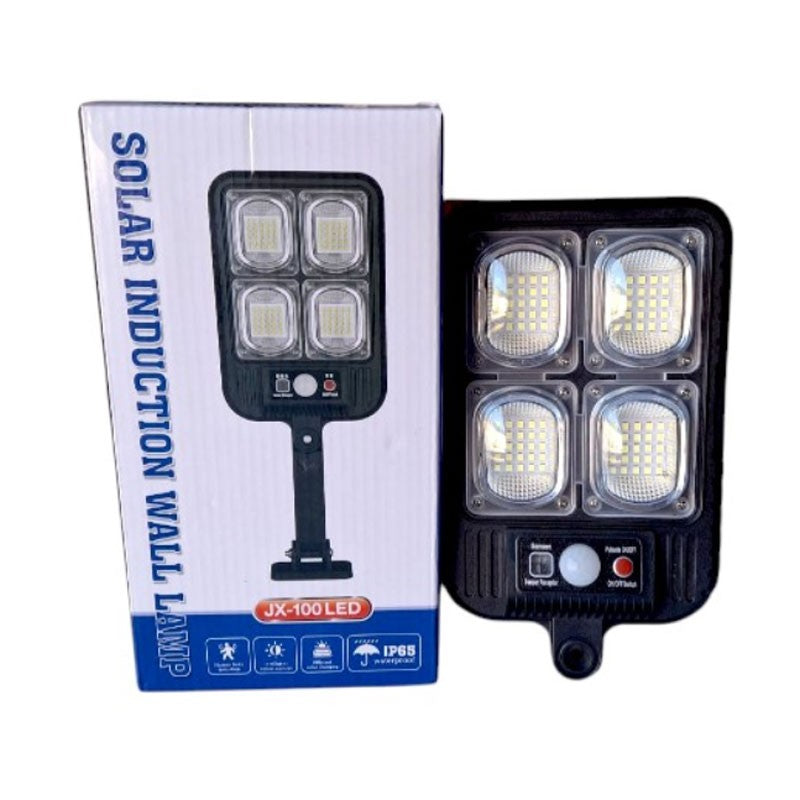LED ΗΛΙΑΚΟΣ ΠΡΟΒΟΛΕΑΣ ΤΟΙΧΟΥ ΜΕ ΑΝΙΧΝΕΥΤΗ ΚΙΝΗΣΗΣ 100LED JX-100