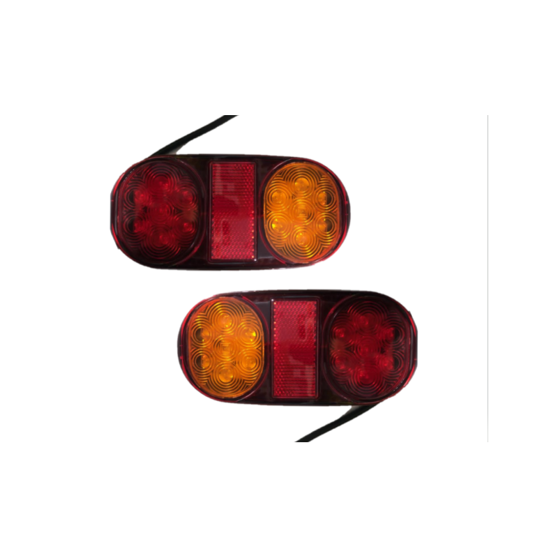 LED ΟΠΙΣΘΙΑ ΦΑΝΑΡΙΑ 12/24V ΣΕΤ 2ΤΜΧ KX-03016