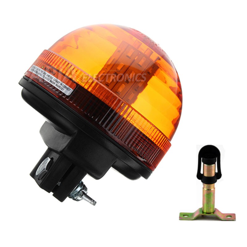 ΠΡΟΕΙΔΟΠΟΙΗΤΙΚΟΣ LED ΦΑΡΟΣ ΚΑΡΦΩΤΟΣ 12/24V KX-02272 AUTO/MOTO > ΦΩΤΙΣΜΟΣ AUTO/MOTO > ΦΑΡΟΙ