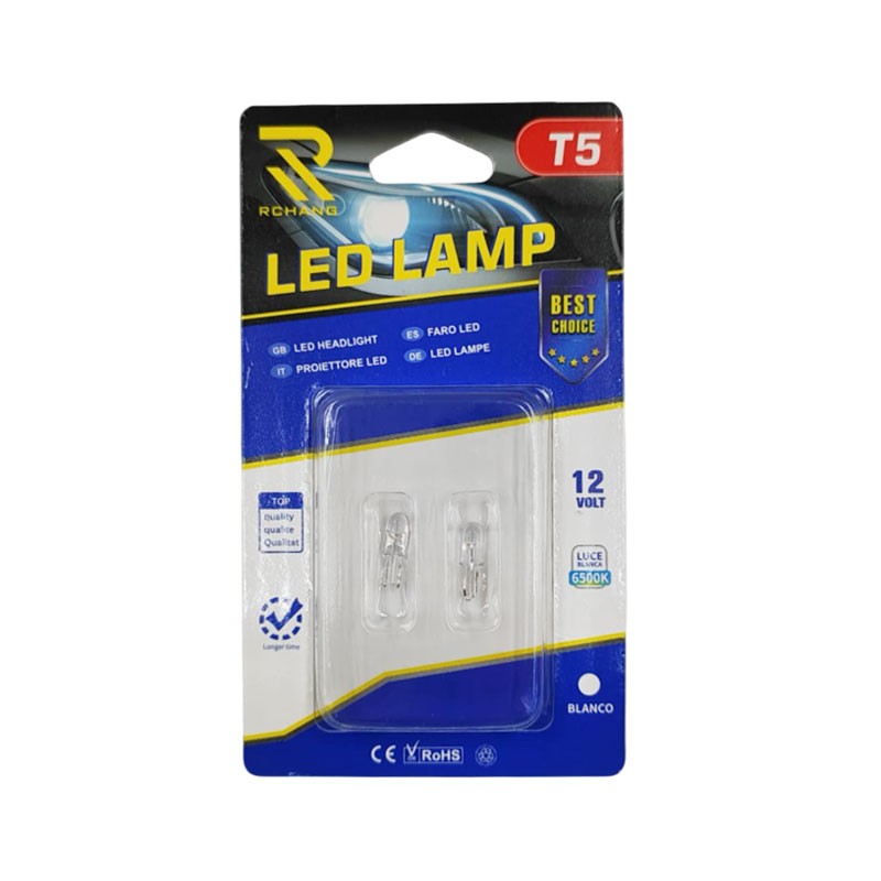 LED ΛΑΜΠΑ ΑΥΤΟΚΙΝΗΤΟΥ 12V 6500K T5 W17626