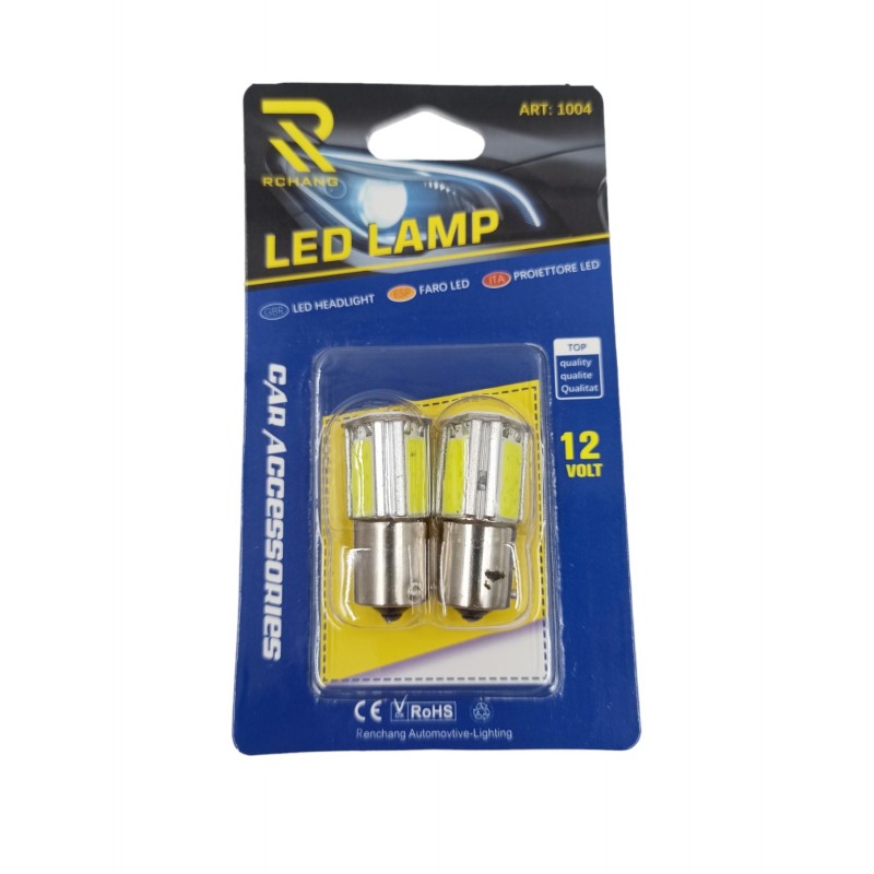 ΛΑΜΠΤΗΡΕΣ LED ΜΟΝΟΠΟΛΙΚΟΙ 12V/1156/6500K W14725
