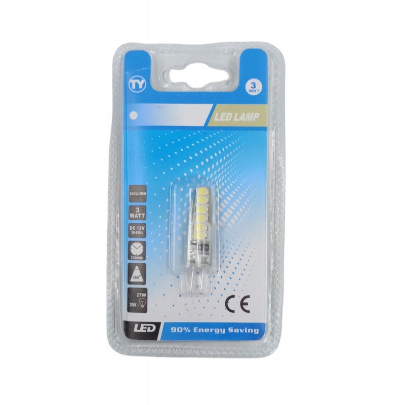 LED ΛΑΜΠΑ 12V/G4/3W/6000K RH-3W ΚΕΝΤΡΙΚΟ > ΦΩΤΙΣΜΟΣ