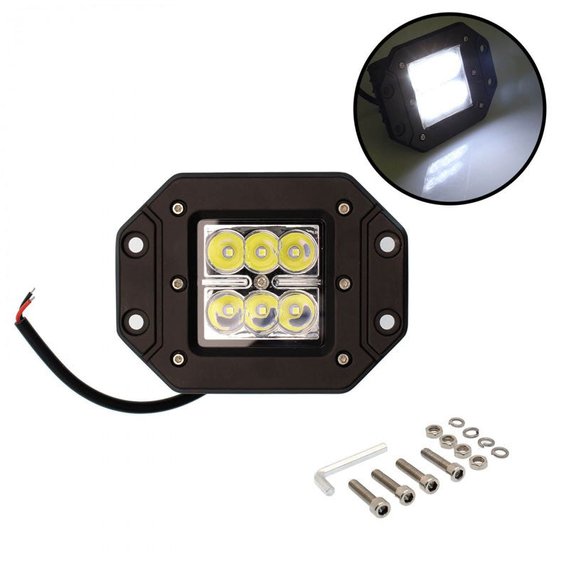 LED ΠΡΟΒΟΛΑΚΙ 18W VOL-S3018E AUTO/MOTO > ΦΩΤΙΣΜΟΣ AUTO/MOTO > LED ΦΩΤΑ/ΠΡΟΒΟΛΕΙΣ