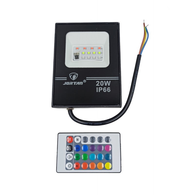 LED ΠΡΟΒΟΛΕΑΣ 20W/RGB/220V JGTGD-TP20WRGB ΚΕΝΤΡΙΚΟ > ΦΩΤΙΣΜΟΣ > ΠΡΟΒΟΛΕΙΣ