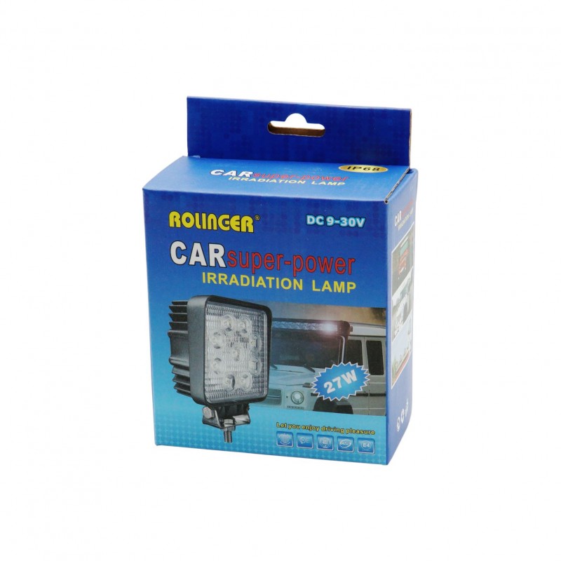 LED ΠΡΟΒΟΛΕΑΣ 27W 5.5cm DC 9-30V VOL-0727 AUTO/MOTO > ΦΩΤΙΣΜΟΣ AUTO/MOTO > LED ΦΩΤΑ/ΠΡΟΒΟΛΕΙΣ