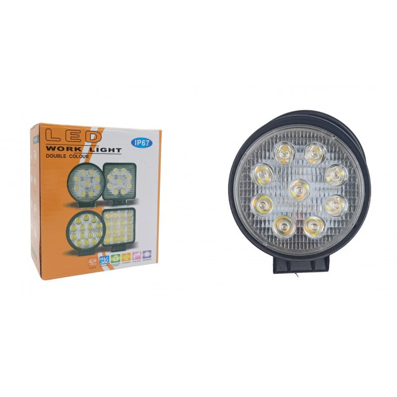 LED ΠΡΟΒΟΛΕΑΣ 27W ΑΣΠΡΟ/ΠΟΡΤΟΚΑΛΙ TY-00053 AUTO/MOTO > ΦΩΤΙΣΜΟΣ AUTO/MOTO > LED ΦΩΤΑ/ΠΡΟΒΟΛΕΙΣ