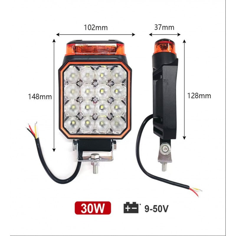 ΠΡΟΒΟΛΕΑΣ ΕΡΓΑΣΙΑΣ LED 30W  W18437-3 AUTO/MOTO > ΦΩΤΙΣΜΟΣ AUTO/MOTO > LED ΦΩΤΑ/ΠΡΟΒΟΛΕΙΣ