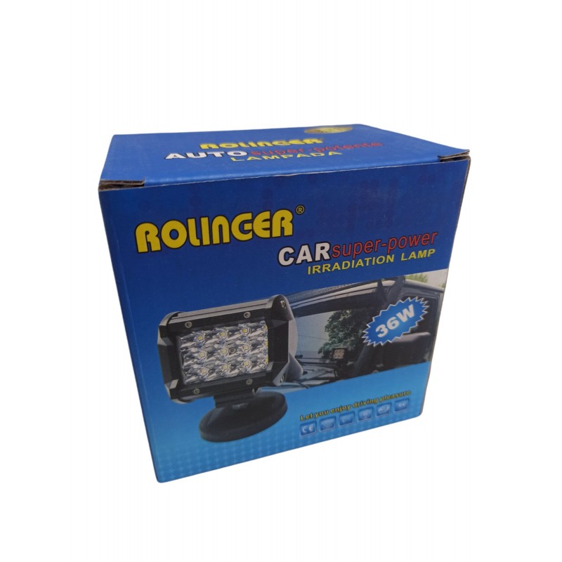 ΠΡΟΒΟΛΕΑΣ LED ΚΑΤΕΥΘΥΝΟΜΕΝΟΣ 36W VOL-S3018F3 AUTO/MOTO
