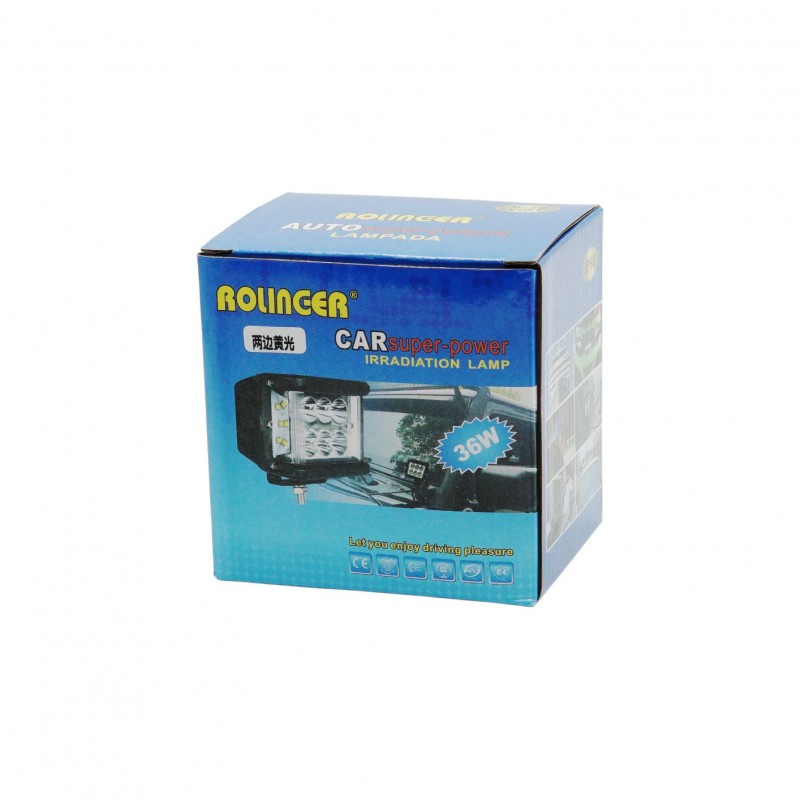 LED ΠΡΟΒΟΛΑΚΙ 36W ΛΕΥΚΟ/ΠΟΡΤΟΚΑΛΙ YH-1102300-Y AUTO/MOTO > ΦΩΤΙΣΜΟΣ AUTO/MOTO > LED ΦΩΤΑ/ΠΡΟΒΟΛΕΙΣ