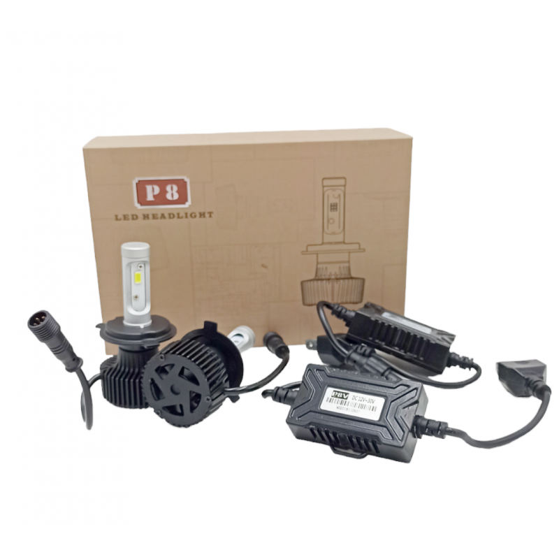 LED ΠΡΟΒΟΛΕΙΣ ΟΧΗΜΑΤΩΝ 40W/H4 P8V-H4 AUTO/MOTO > ΦΩΤΙΣΜΟΣ AUTO/MOTO > LED ΦΩΤΑ/ΠΡΟΒΟΛΕΙΣ > H4