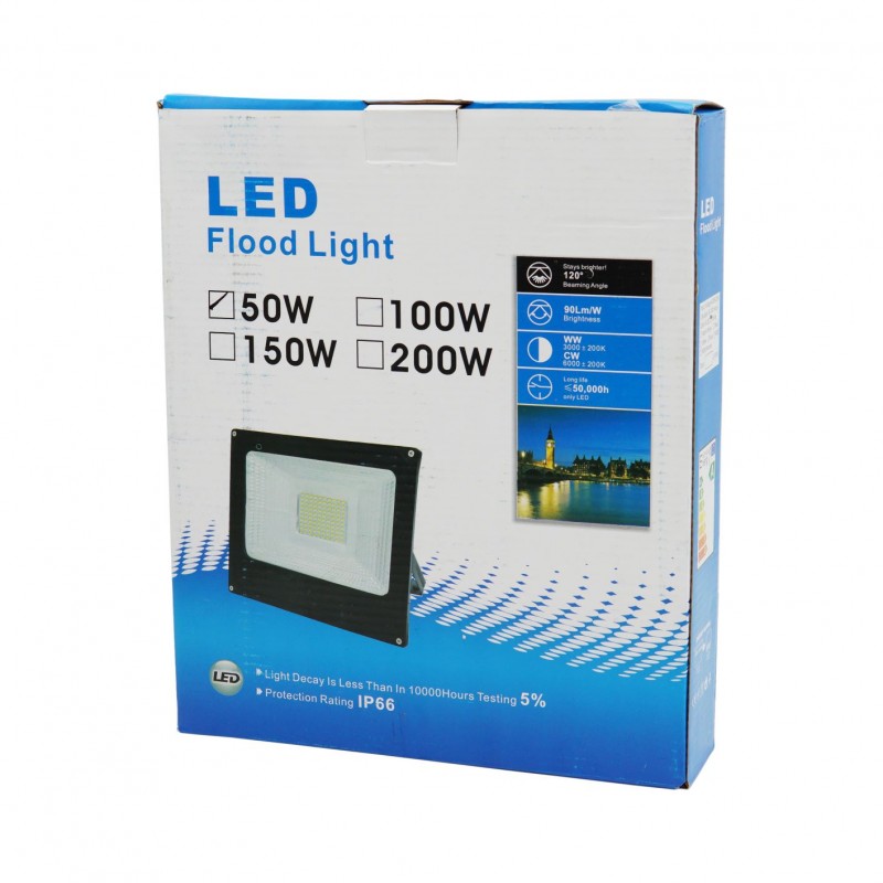 ΠΡΟΒΟΛΕΑΣ LED 50W 220V RZ-1200 ΚΕΝΤΡΙΚΟ > ΦΩΤΙΣΜΟΣ > ΠΡΟΒΟΛΕΙΣ